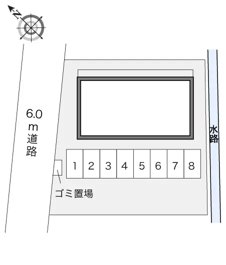 ★手数料０円★掛川市水垂　月極駐車場（LP）